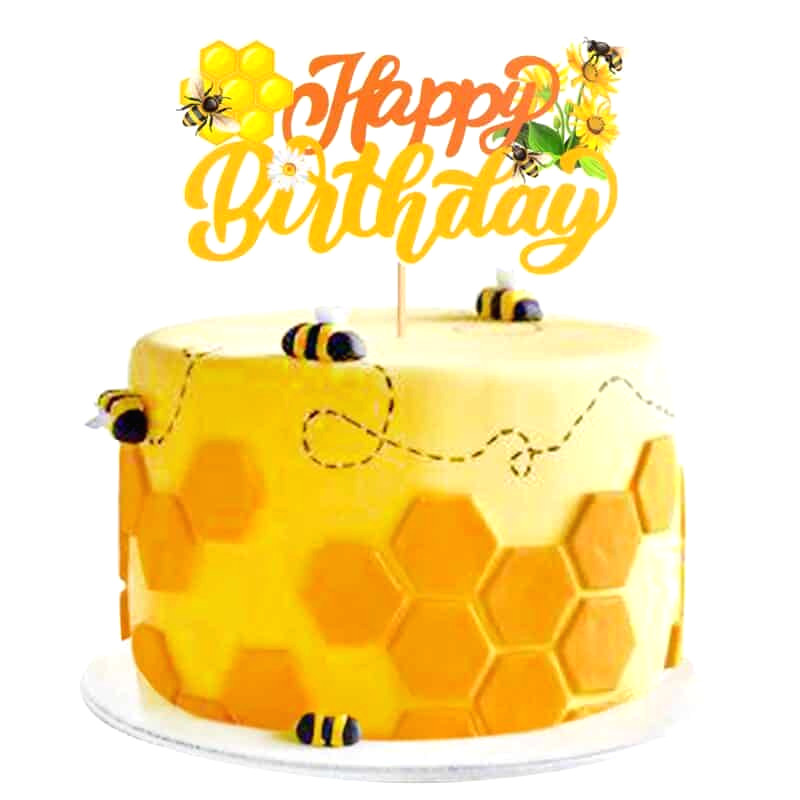 Décor abeille pour gâteau